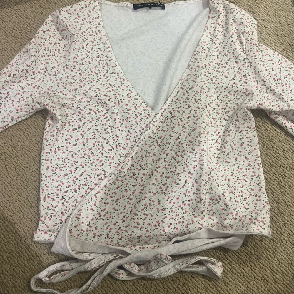 brandy melville tie top